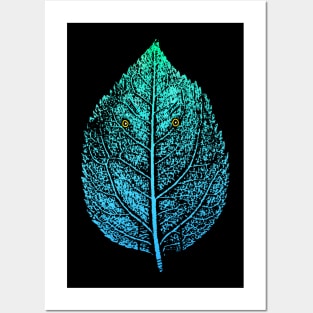 ghost leaf Posters and Art